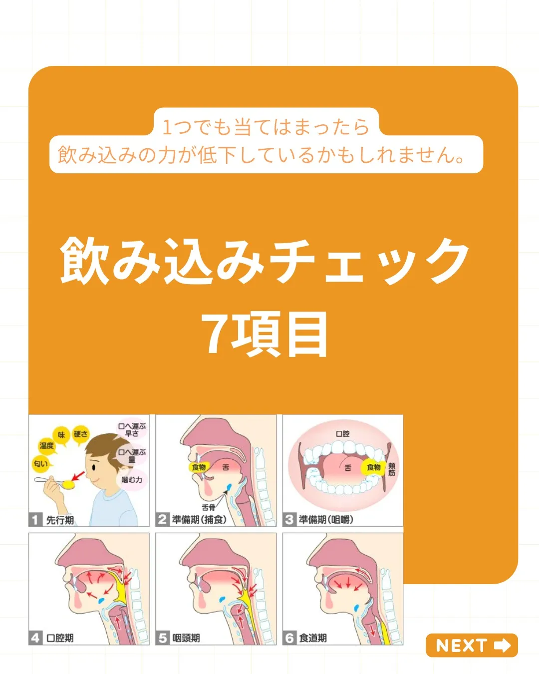 【飲み込みチェック7項目】